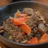 牛肉の甘辛煮込み